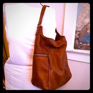 American leather shoulder bag